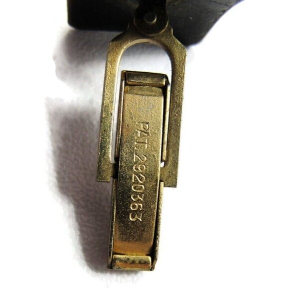 Blue Mosaic Enamel Copper Cufflinks Rectangle Shirt Accessories Wedding Vintage - Picture 14 of 14